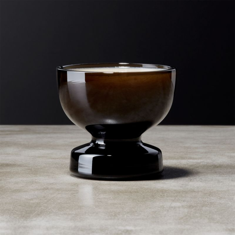 Bottom Heavy Smoked Cordial Glass + Reviews | CB2 | CB2