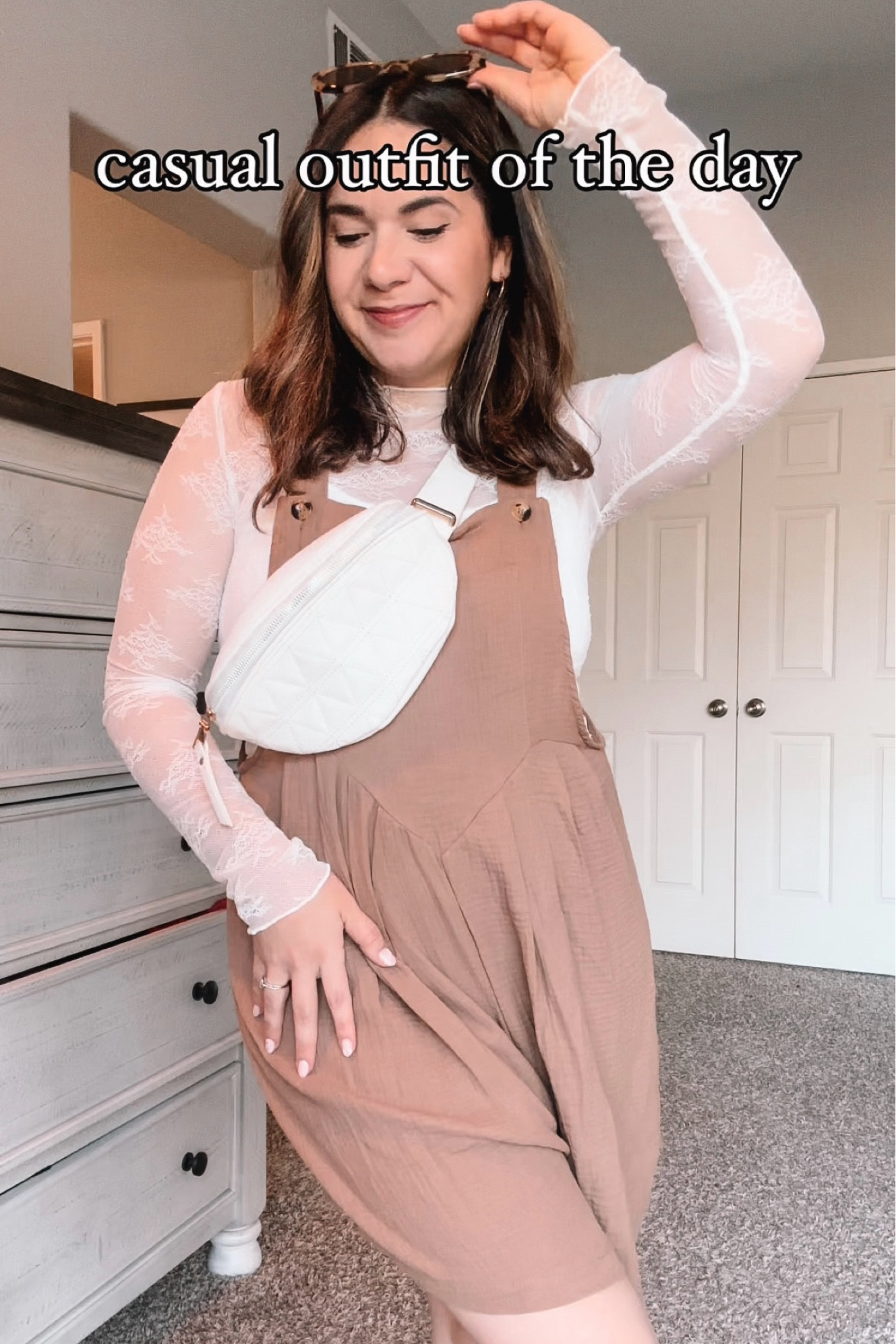 Casual outfit of the day 🤍

#LTKstyletip #LTKfindsunder50 #LTKmidsize