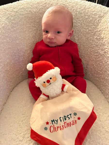 Baby’s first Christmas pajama
Baby’s first Christmas footie
Baby’s first Christmas seciurity blanket
Amazon finds
Registry must haves
Baby Christmas gift guide
#ltkholiday

#LTKSeasonal #LTKbump #LTKbaby