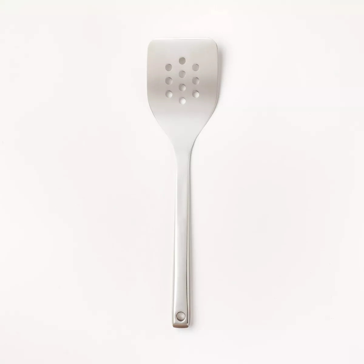 Stainless Steel Slotted Turner Silver - Figmint™: Metal Spatula for Cooking, Dishwasher-Safe, 1... | Target