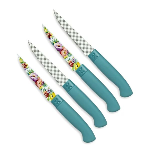 The Pioneer Woman Sweet Romance 4-Piece Steak Knife Set - Walmart.com | Walmart (US)