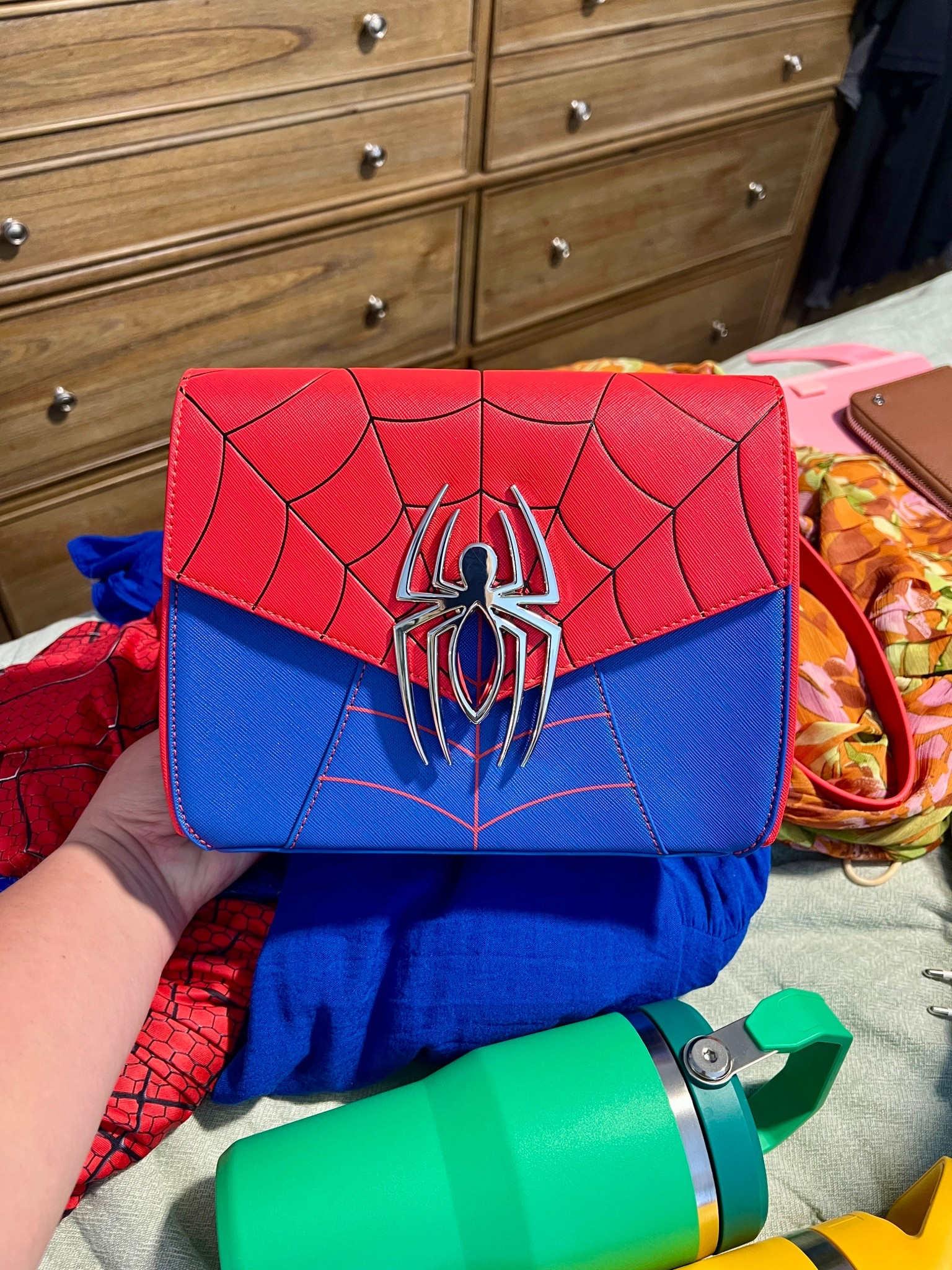 Disney lounge fly is perfect for a super hero fan. Spider man bag. Spider man purse. Disney bounding. Disney cruise planning. Disney destiny cruise.

#LTKFindsUnder100 #LTKU #LTKTravel