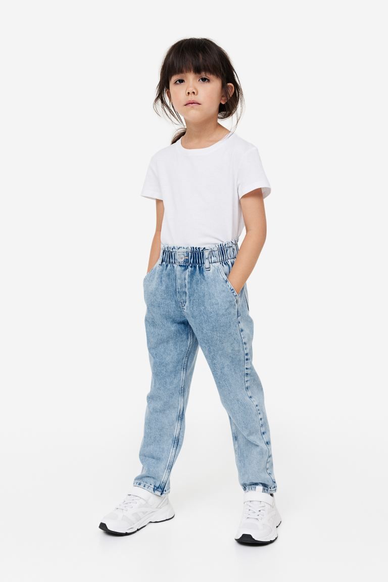Relaxed Fit Jeans - Light denim blue - Kids | H&M US | H&M (US + CA)