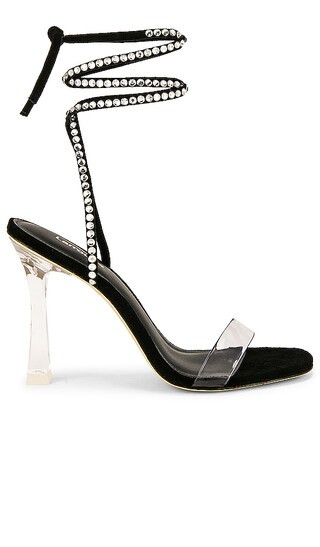 The Gloria Disco Sandal in Black | Revolve Clothing (Global)