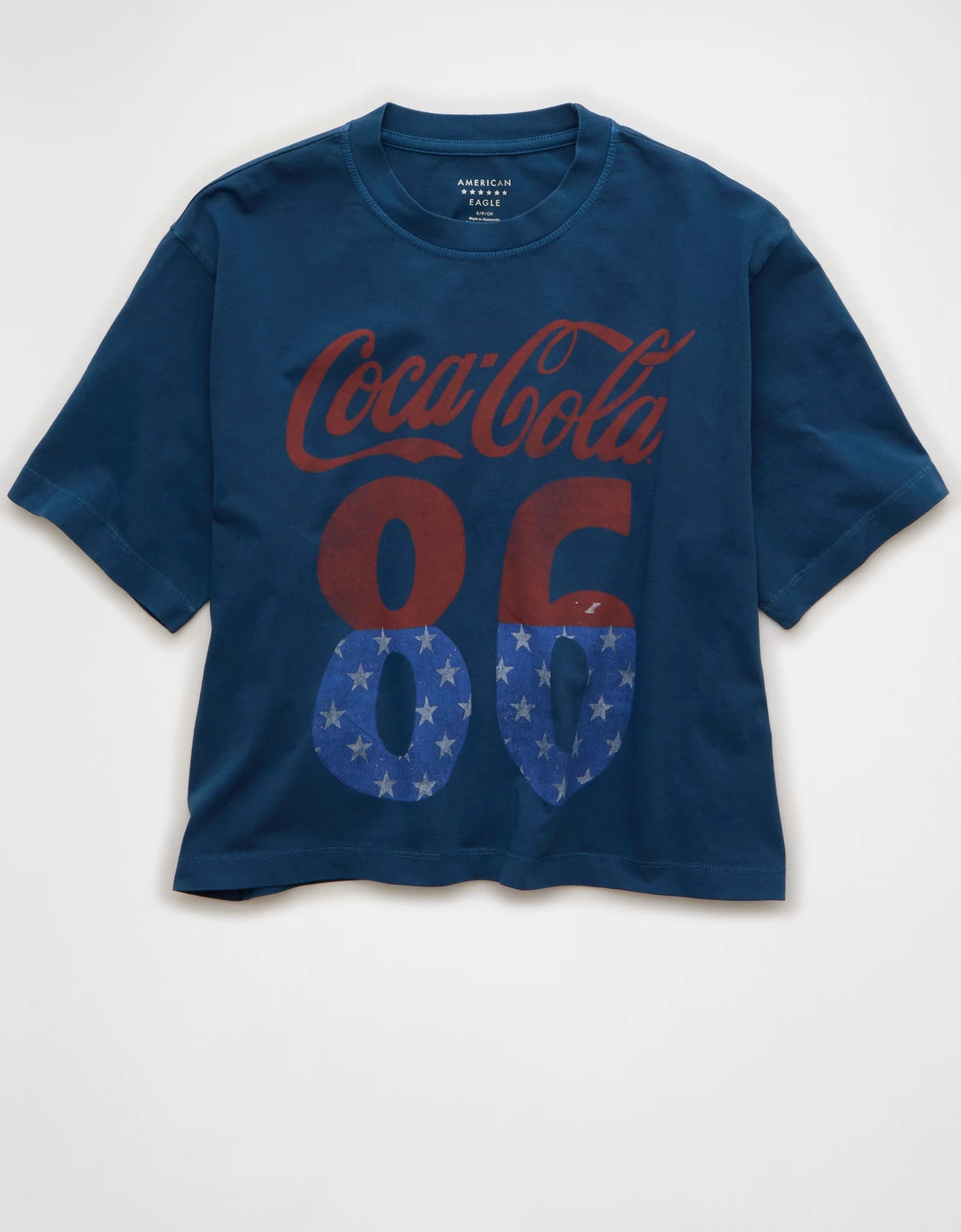 AE Boxy Coca-Cola Graphic T-Shirt | American Eagle Outfitters (US & CA)
