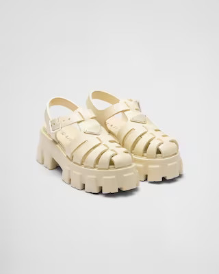 Foam rubber sandals | Prada Spa US