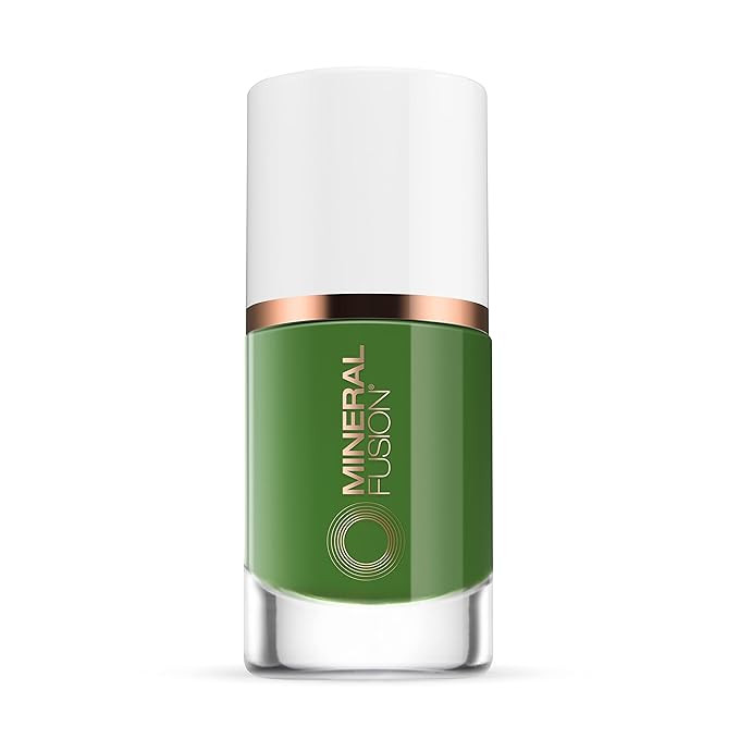 Mineral Fusion Nail Polish, Bright Green, Secret Garden | Amazon (US)