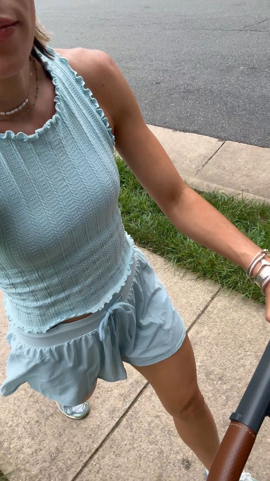 XS top, S shorts

#LTKActive