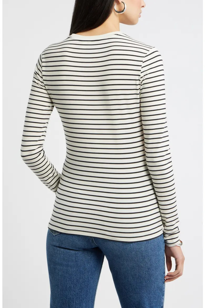 Long Sleeve Crewneck T-Shirt (Women) | Nordstrom | Nordstrom