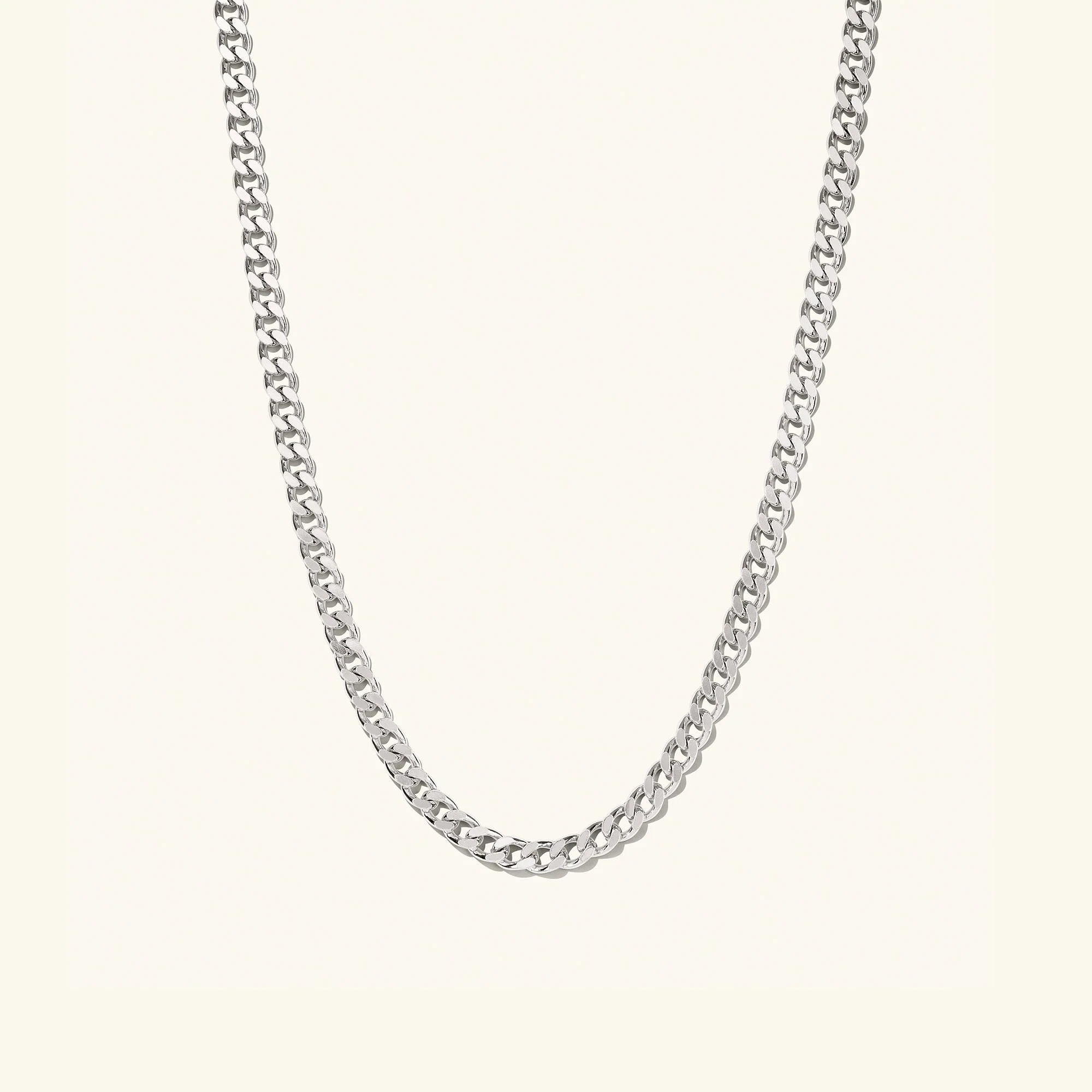 5mm Curb Chain Necklace | Mejuri Fine Crew
