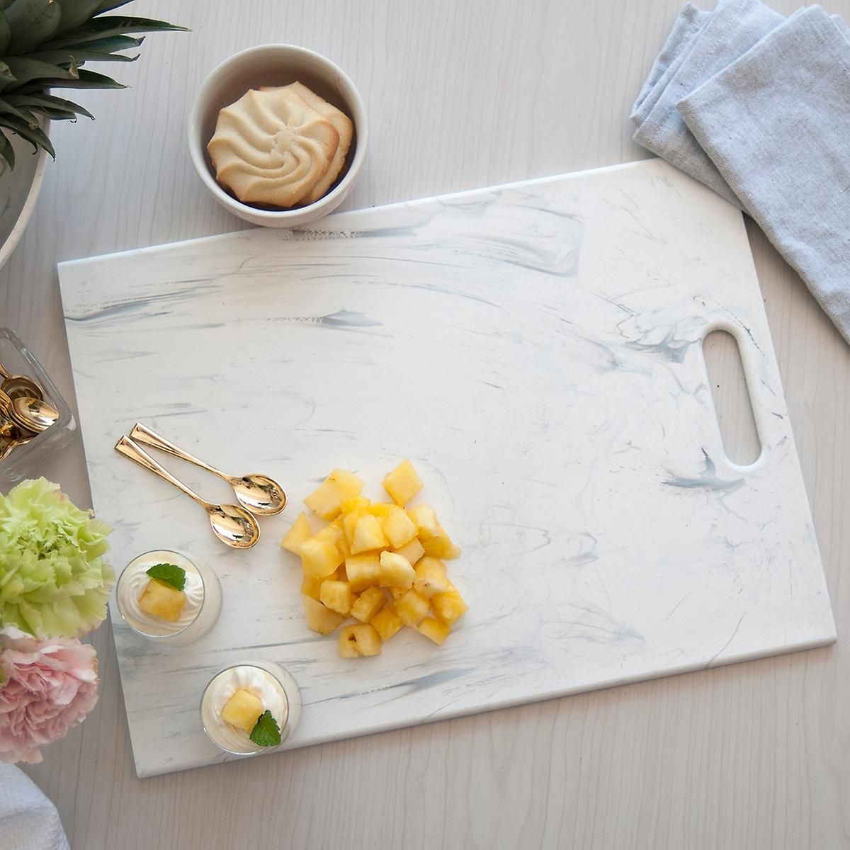 Eco Marble Cutting Board | The Container Store