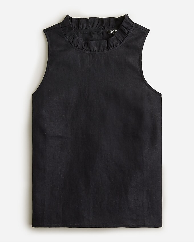 Fleur top in linen | J. Crew US