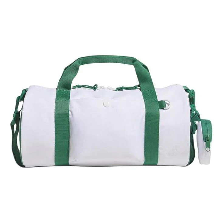 adidas Verbiage 2-in-1 Duffle Bag 'White Green' | KICKS CREW