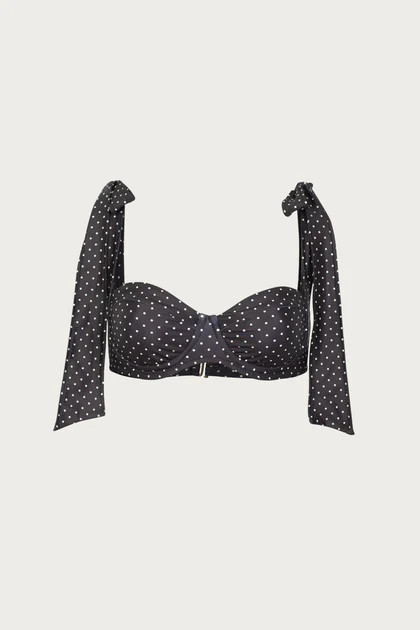 Lady Bra (Black Cream Polka Dot) | SAME