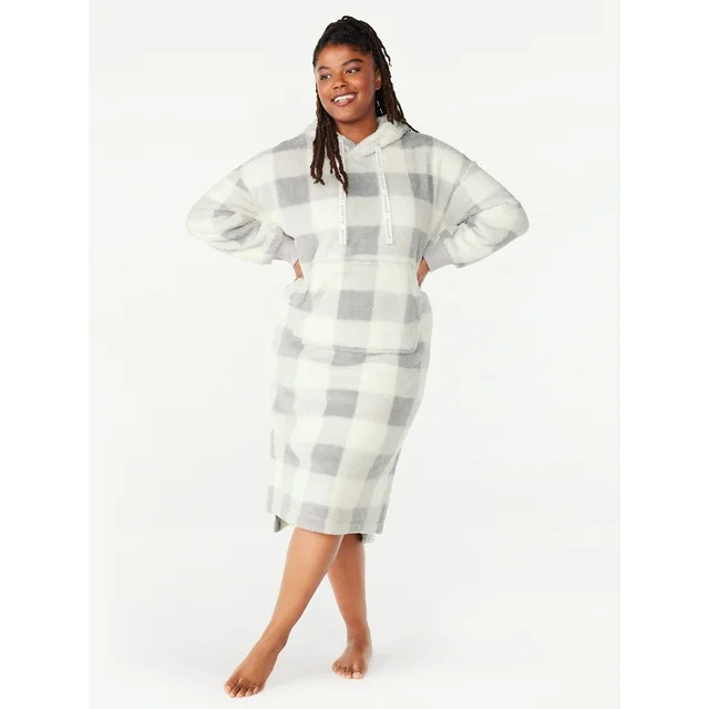 Joyspun Women’s Plush Lounger, Sizes XS to 3X | Walmart (US)
