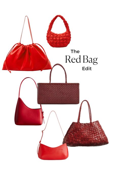 Red bags: the perfect pop of colour for you Spring outfits ❤️

#LTKitbag #LTKstyletip #LTKfindsunder100