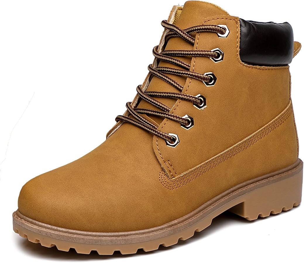 Women's Work Boots Hiking - Waterproof Outdoor Construction Motorcycle Combat | Amazon (US)