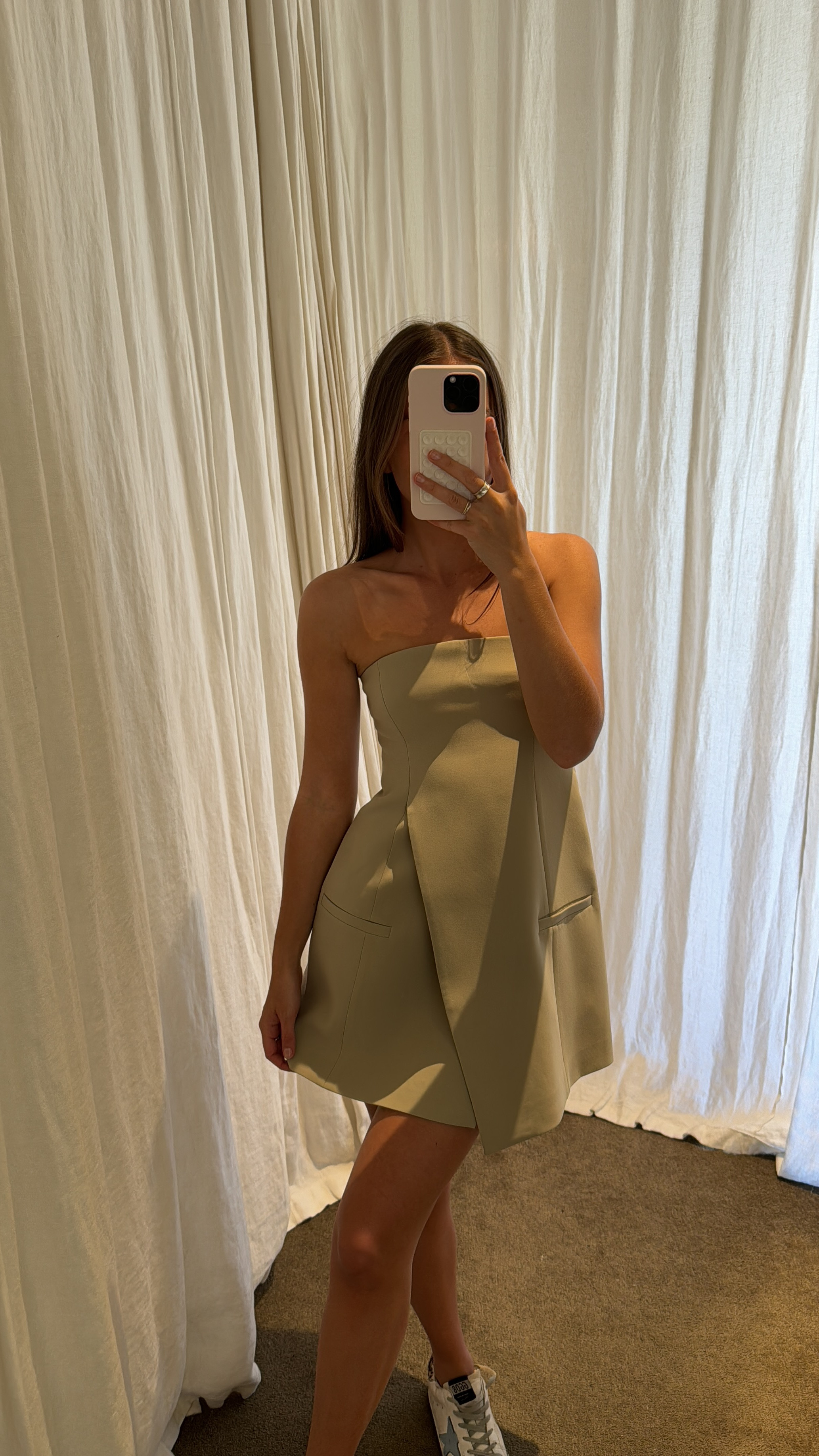I wear a size 6 in this Henne the perfect summer mini 

#LTKspring #LTKsummer #LTKaustralia
