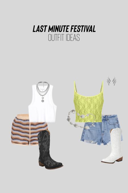 Festival outfit ideas 

#LTKFestival #LTKStyleTip