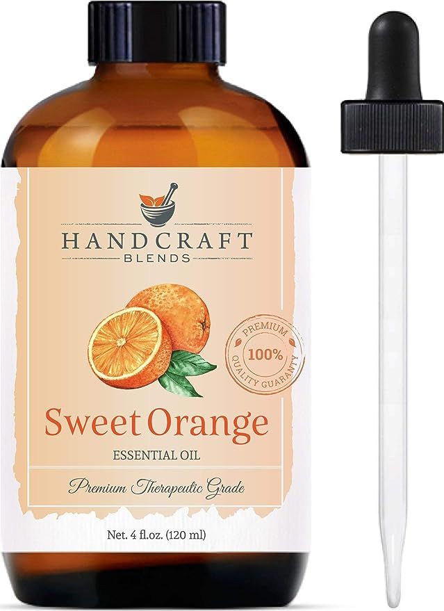 Amazon.com: Handcraft Sweet Orange Essential Oil - 100% Pure and Natural - Premium Therapeutic Gr... | Amazon (US)