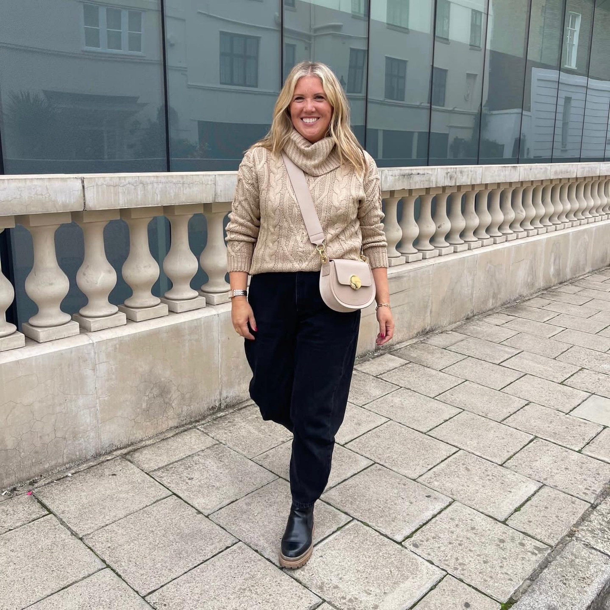 Cosy cable knits, jeans and chunky boots 

#LTKstyletip #LTKeurope