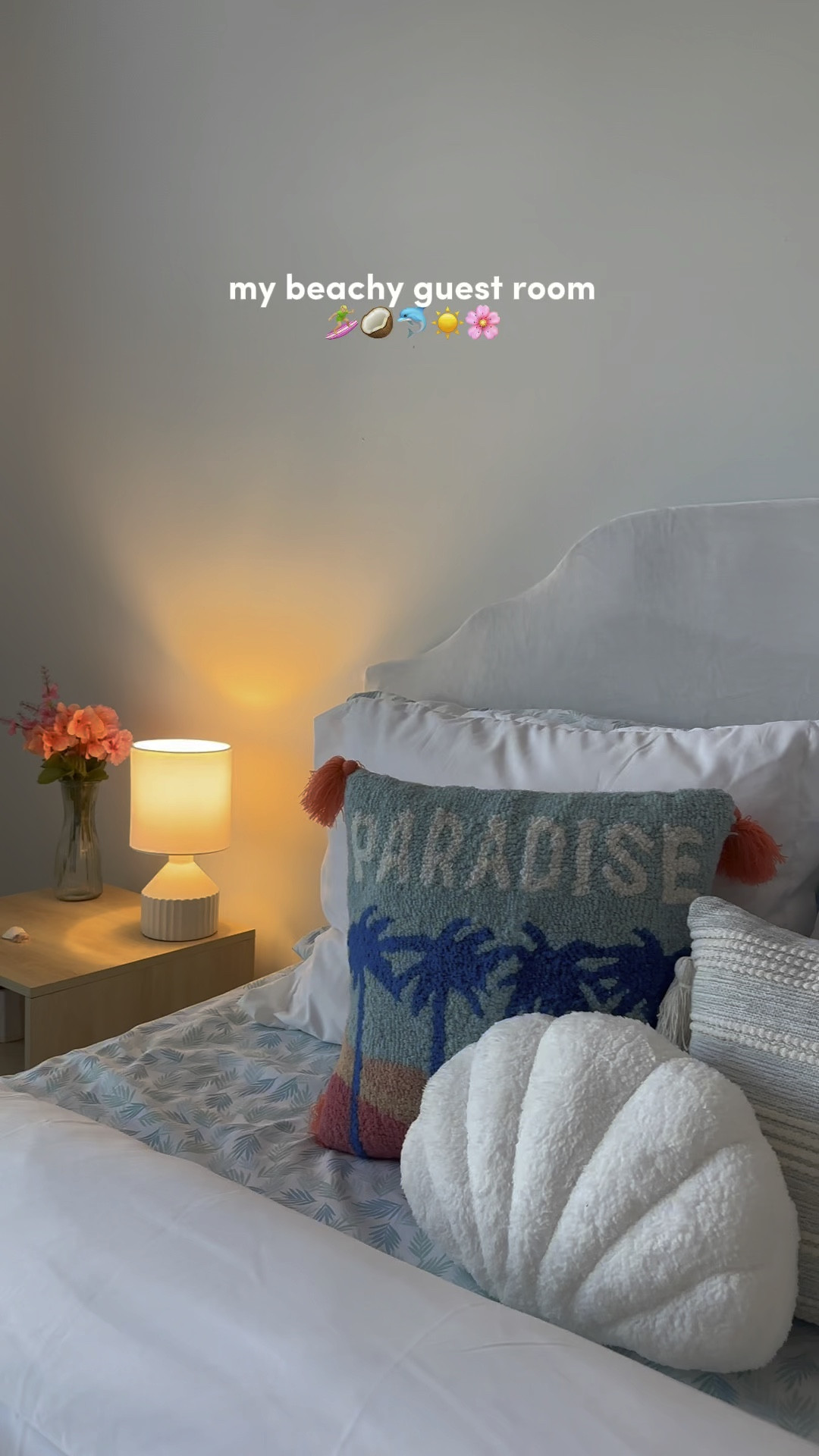 My beachy guest room 🥥🌴

I can’t find a link to the bed sheets because I got them from home goods :( 

#LTKhome