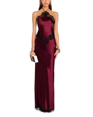 Retrofete Lace Trim Halter Dress  | Bloomingdale's EDITORIAL Wedding Season Women's Wedding Guest... | Bloomingdale's (US)