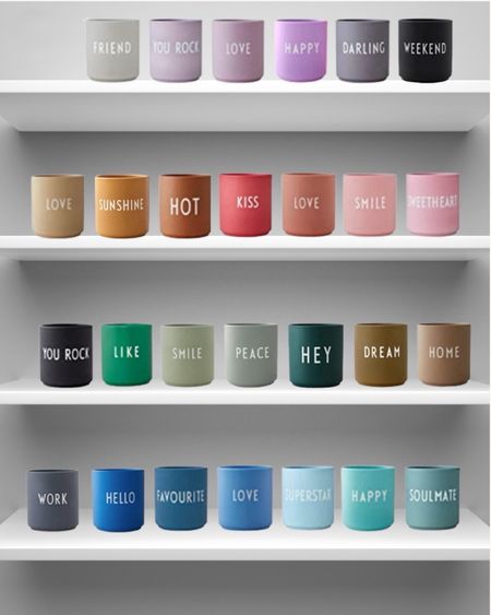 Minimalist modern mugs for friends, co-workers or your kitchen cabinets. Rainbow of colors and words of inspo available, click thru the links.

#LTKstyletip #LTKfindsunder50 #LTKhome