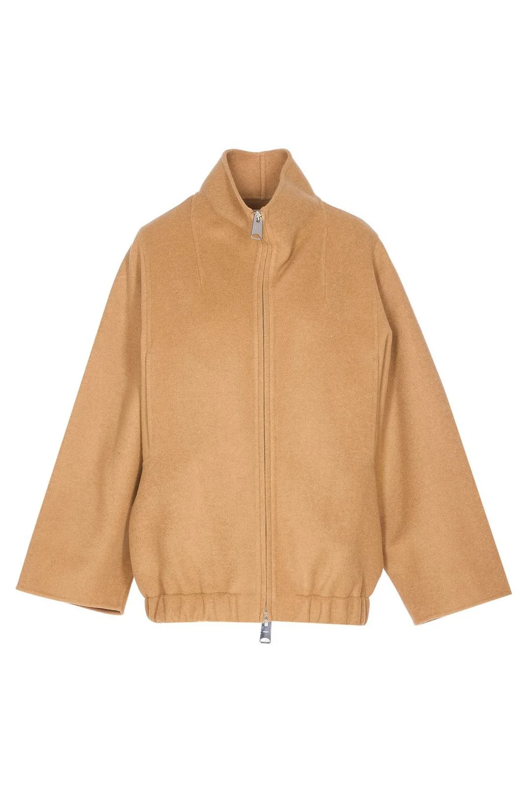 Khaite Garret High Neck Zipped Jacket | Cettire Global