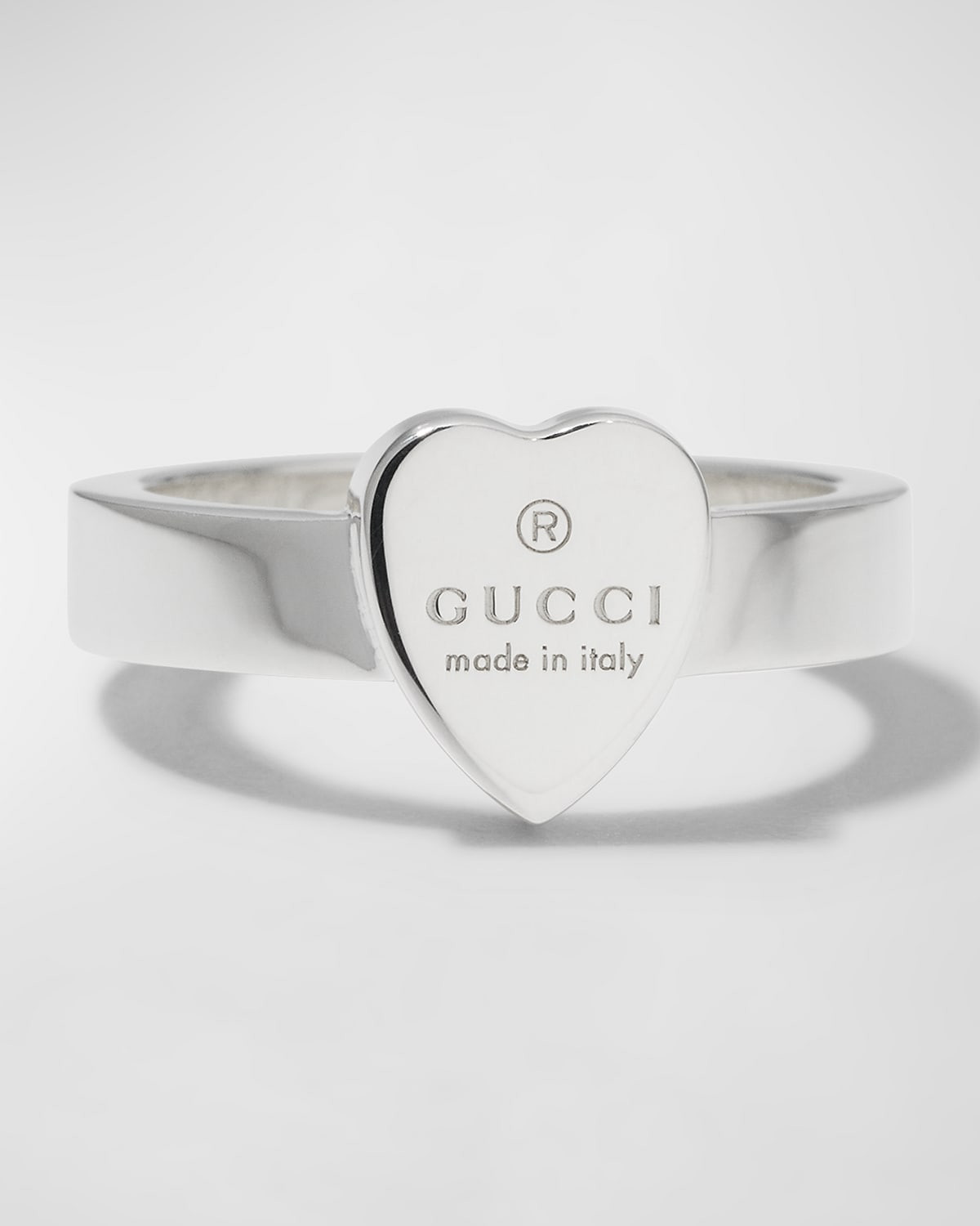 Engraved Heart Trademark Ring | Neiman Marcus