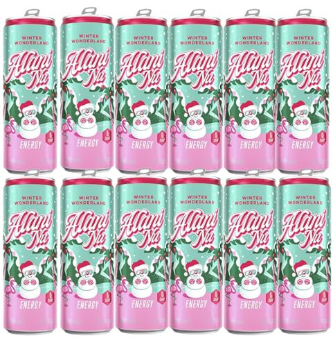 Alani Winter Wonderland Sugar Free, Low Calorie Energy Drinks - 12 fl oz Can, 12 Pack | Amazon (US)