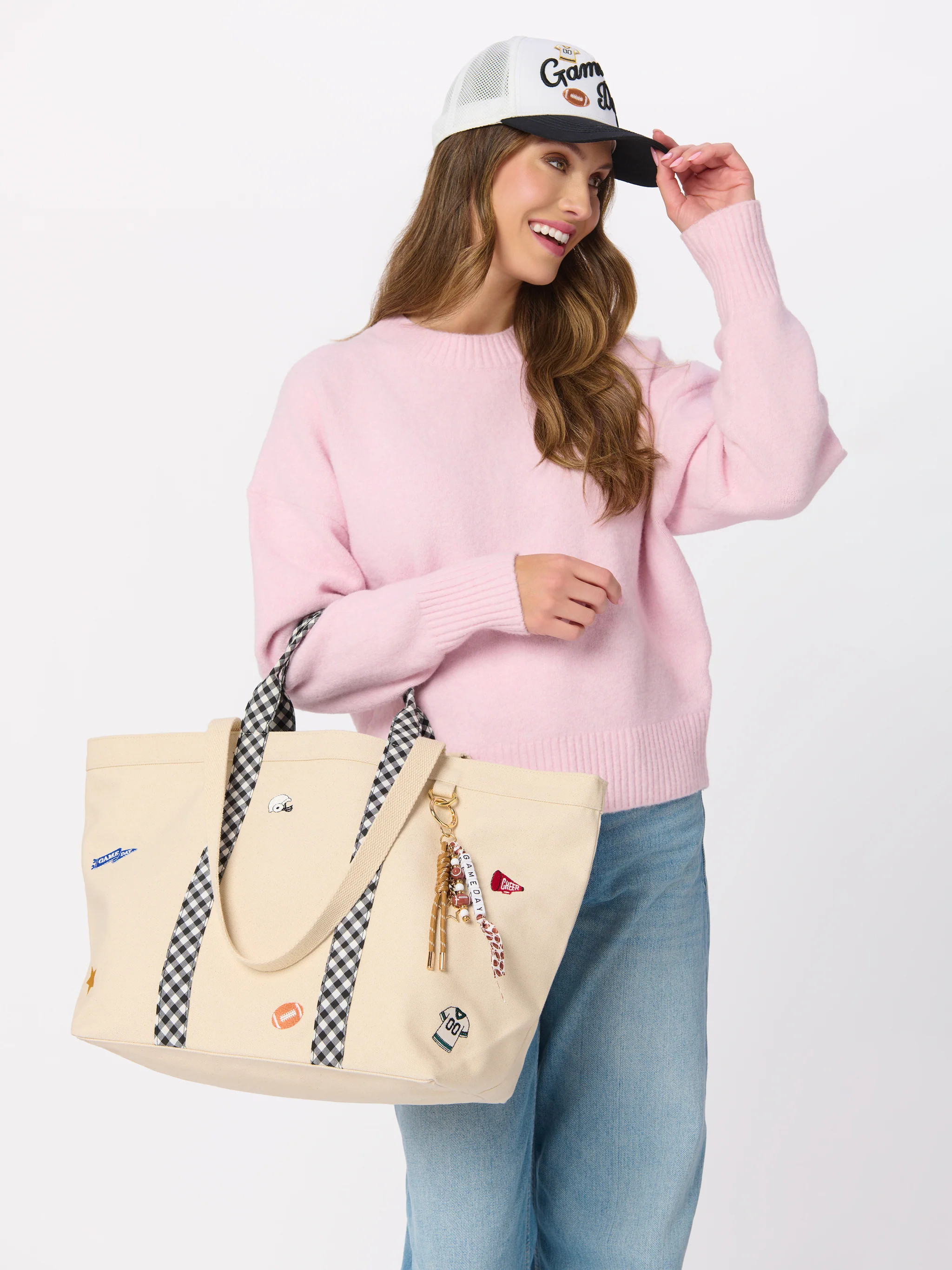 Shiraleah Gameday Tote, Natural | Shiraleah