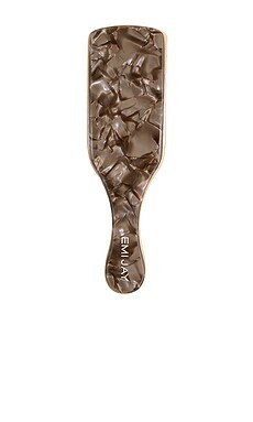 Emi Jay Mini Boar Bristle Brush in Toasted Sugar from Revolve.com | Revolve Clothing (Global)