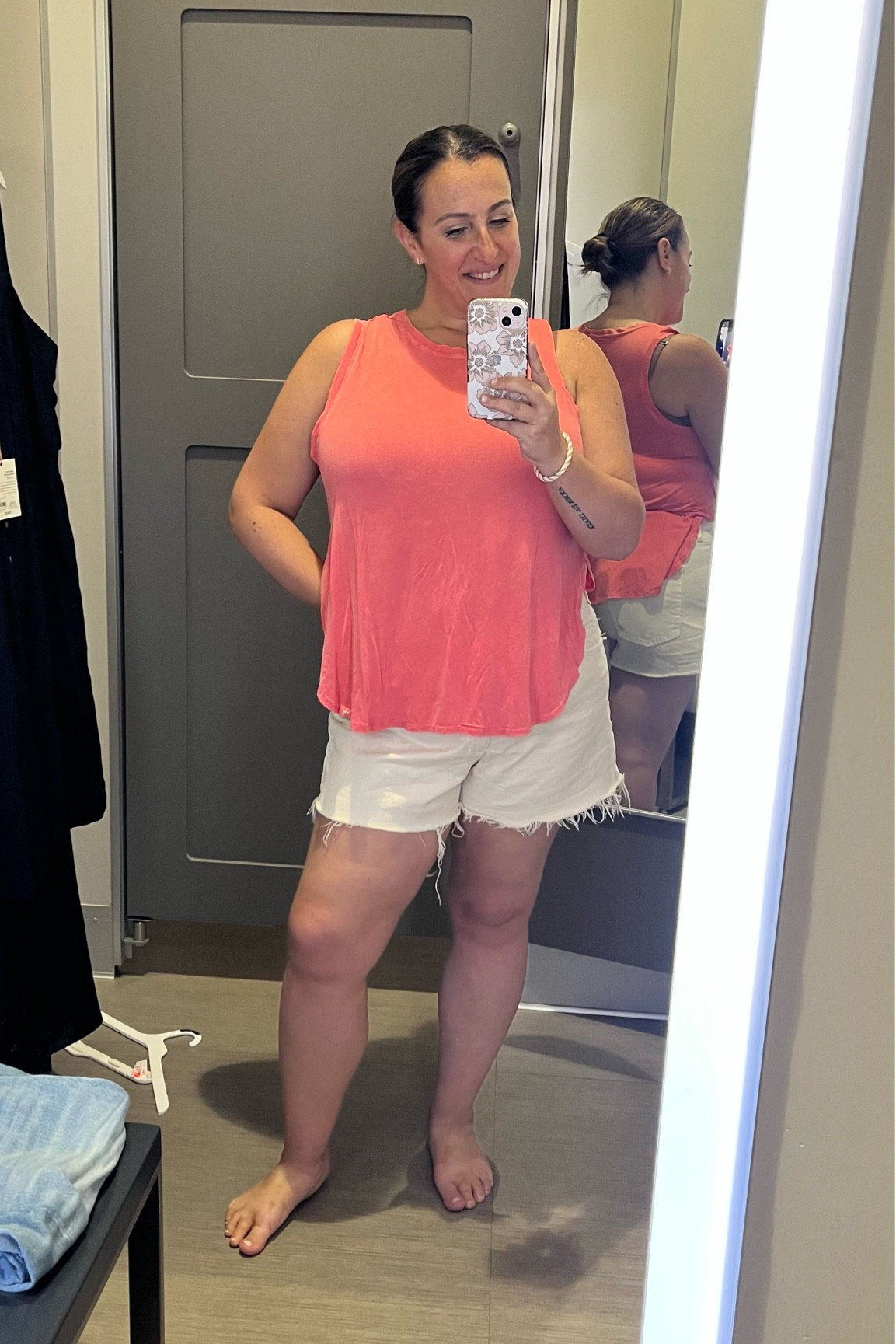 The cutest cream shorts! Size up 1 size in them, they are not stretchy!

#LTKFind #LTKsalealert #LTKcurves