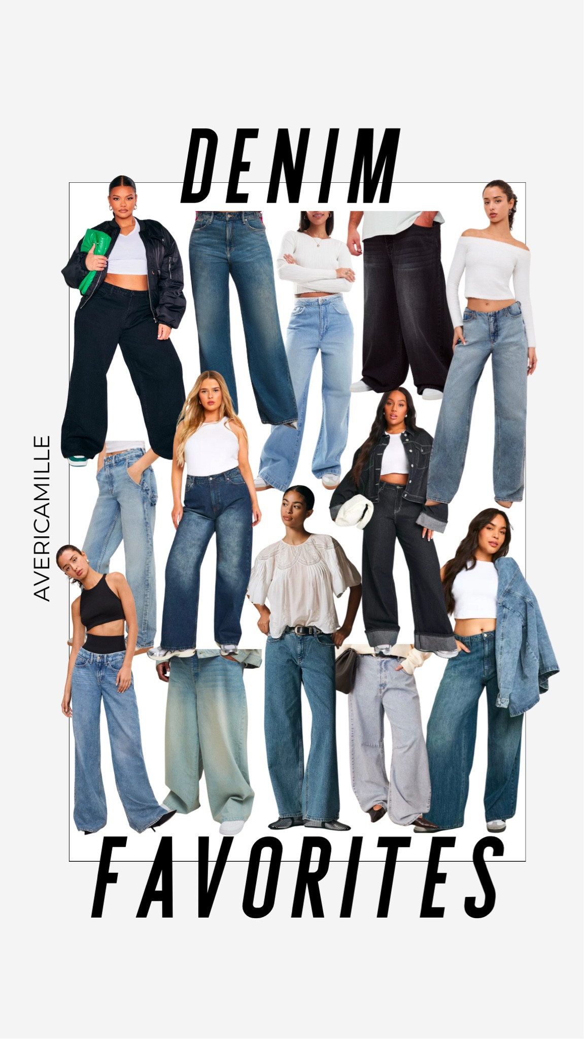 Denim favorites 👖🫶🏼

Jeans, denim, plus size jeans, NYFW, curvy outfit, 

#LTKStyleTip #LTKPlusSize