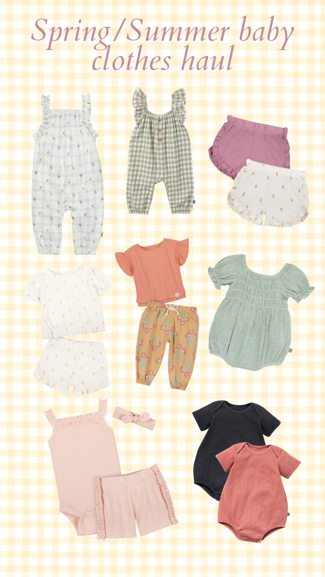 Natural fiber baby clothes haul for spring and summer! 

#LTKBaby #LTKKids #LTKBump