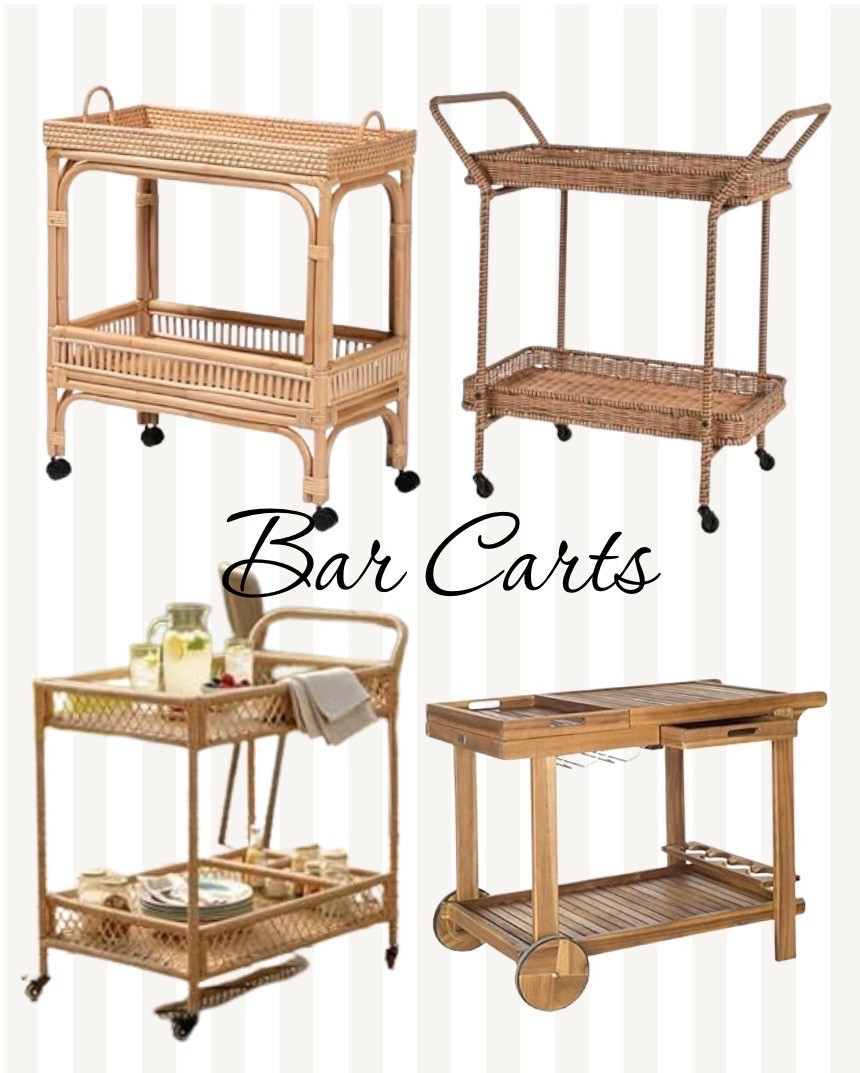 Summer bar carts 

#summer #barcart #hosting

#LTKHome #LTKSaleAlert #LTKSeasonal