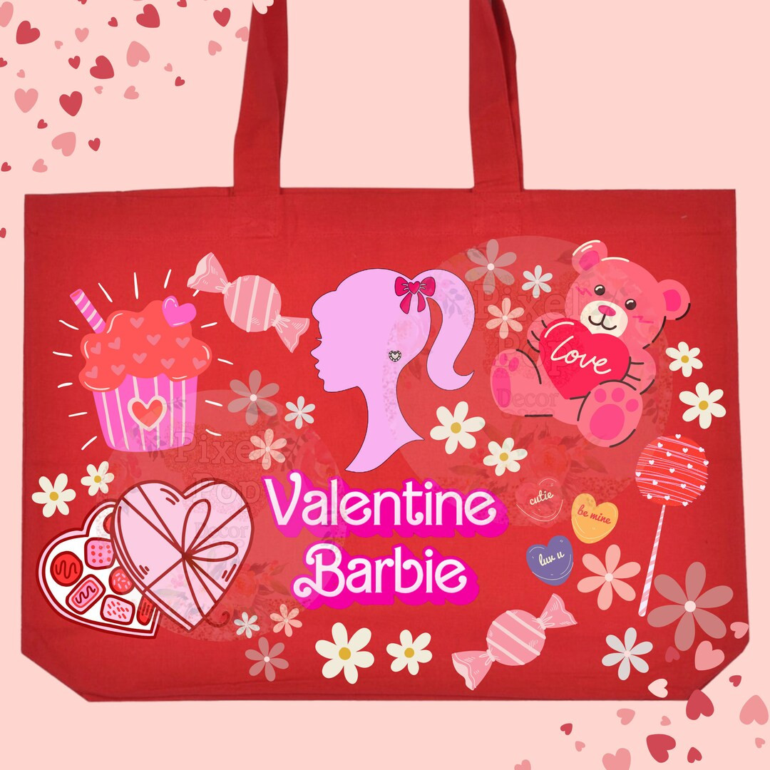 Canvas Tote Bag, Valentine, Valentines Party Favors, Valentines Gift, Valentines Day, Be Mine, Lo... | Etsy (US)
