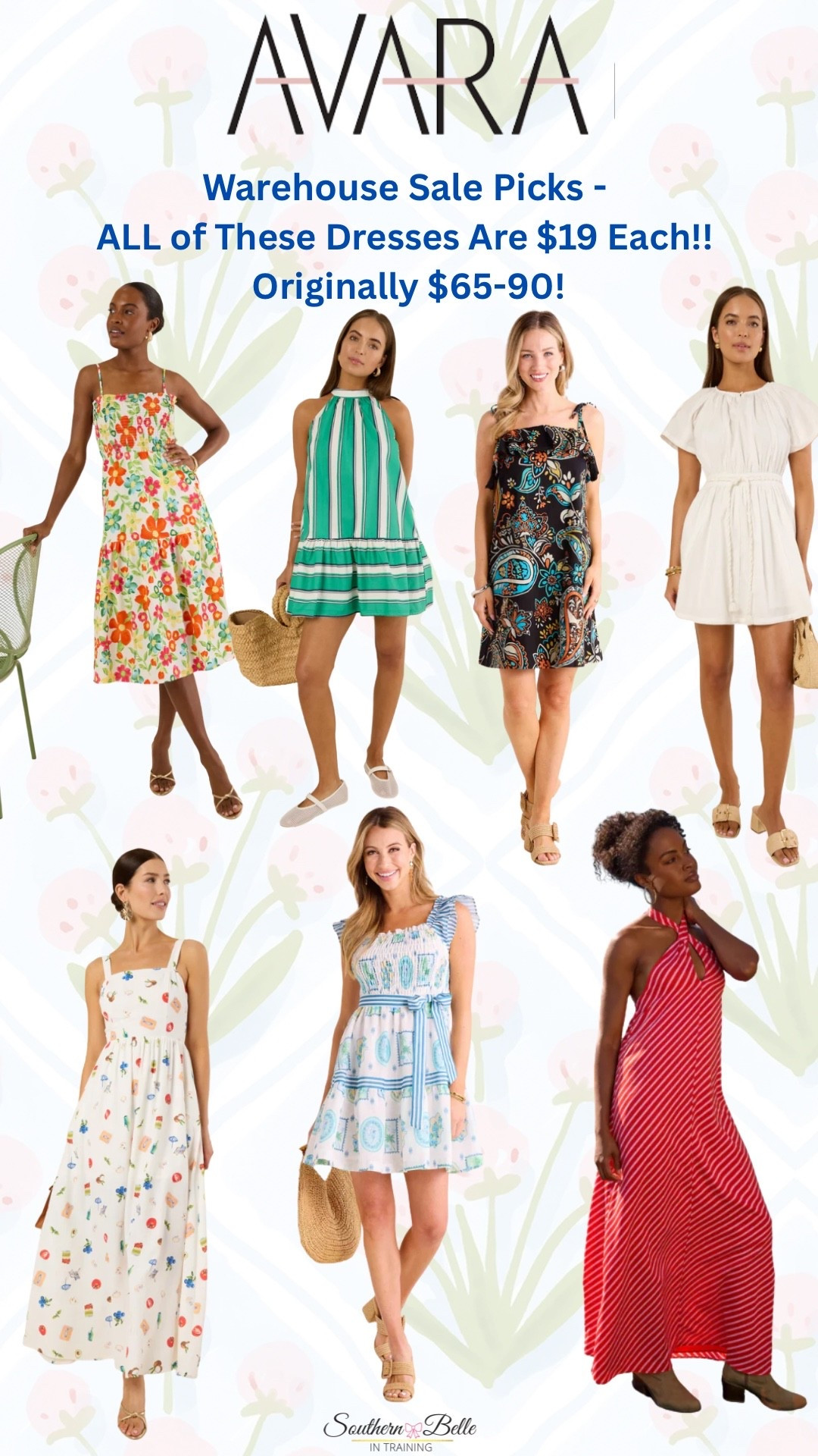 Avara Warehouse Sale! Resort Dresses $19!!!

#LTKFindsUnder50 #LTKSaleAlert