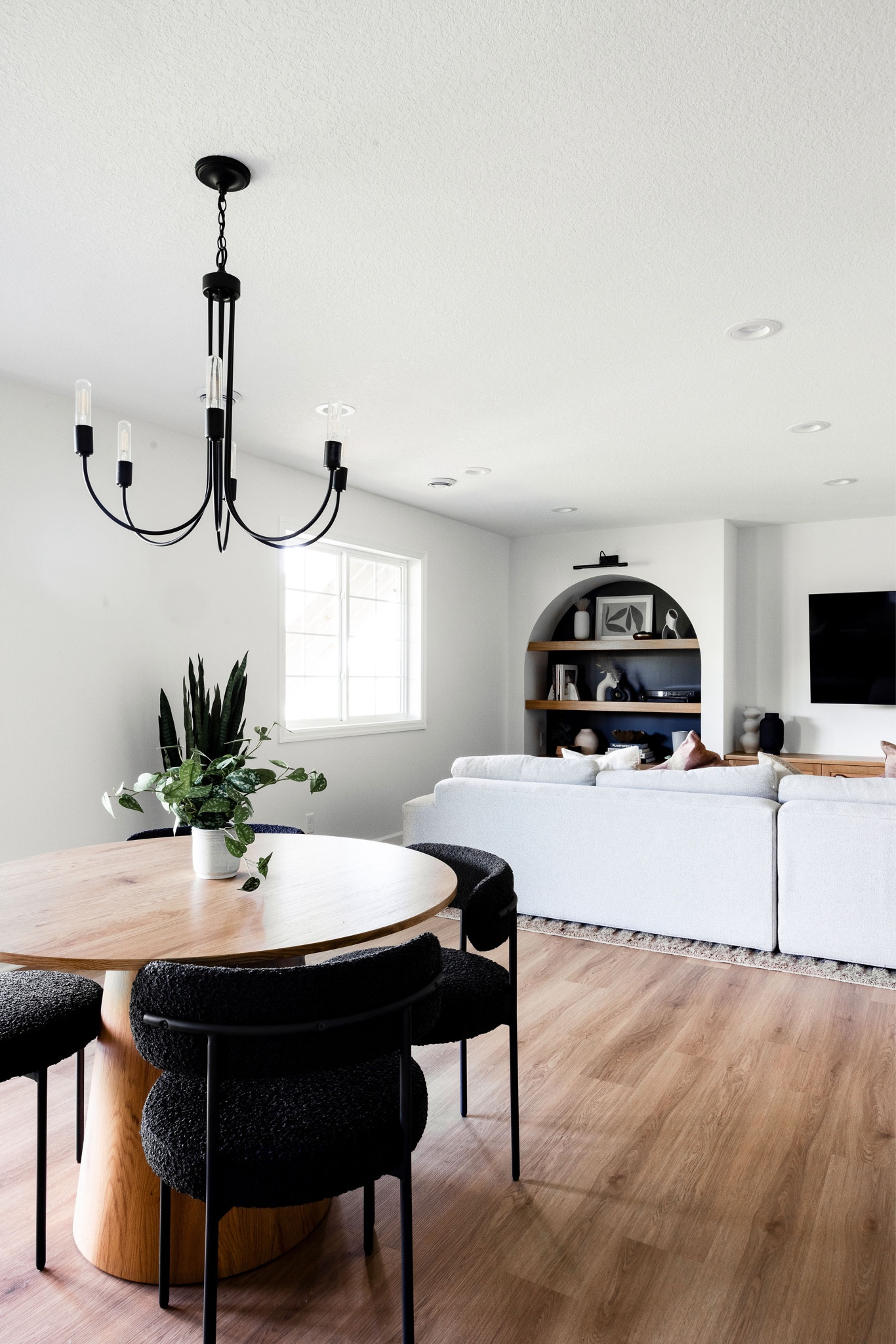 Target Decor for Basement - Scandinavian Industrial designed by Willaby Way

#LTKHome