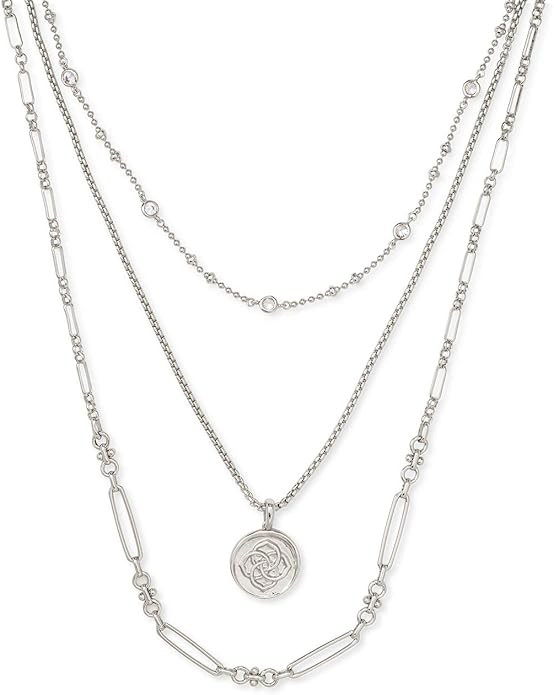 Kendra Scott Medallion Triple Strand Necklace, Fashion Jewelry for Women | Amazon (US)