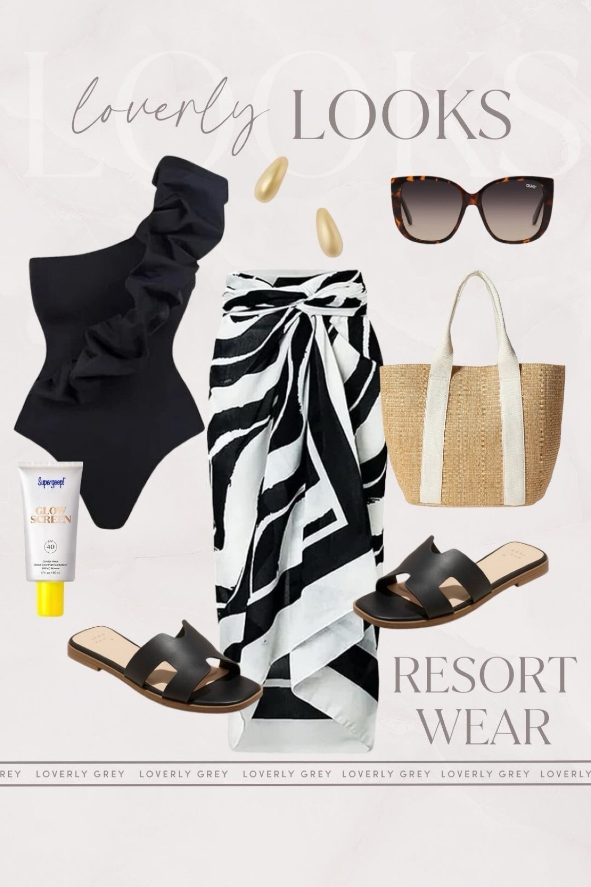 Loverly Grey resort wear outfit idea. I love this Amazon swimsuit and matching cover up. 

#LTKSeasonal #LTKtravel #LTKstyletip