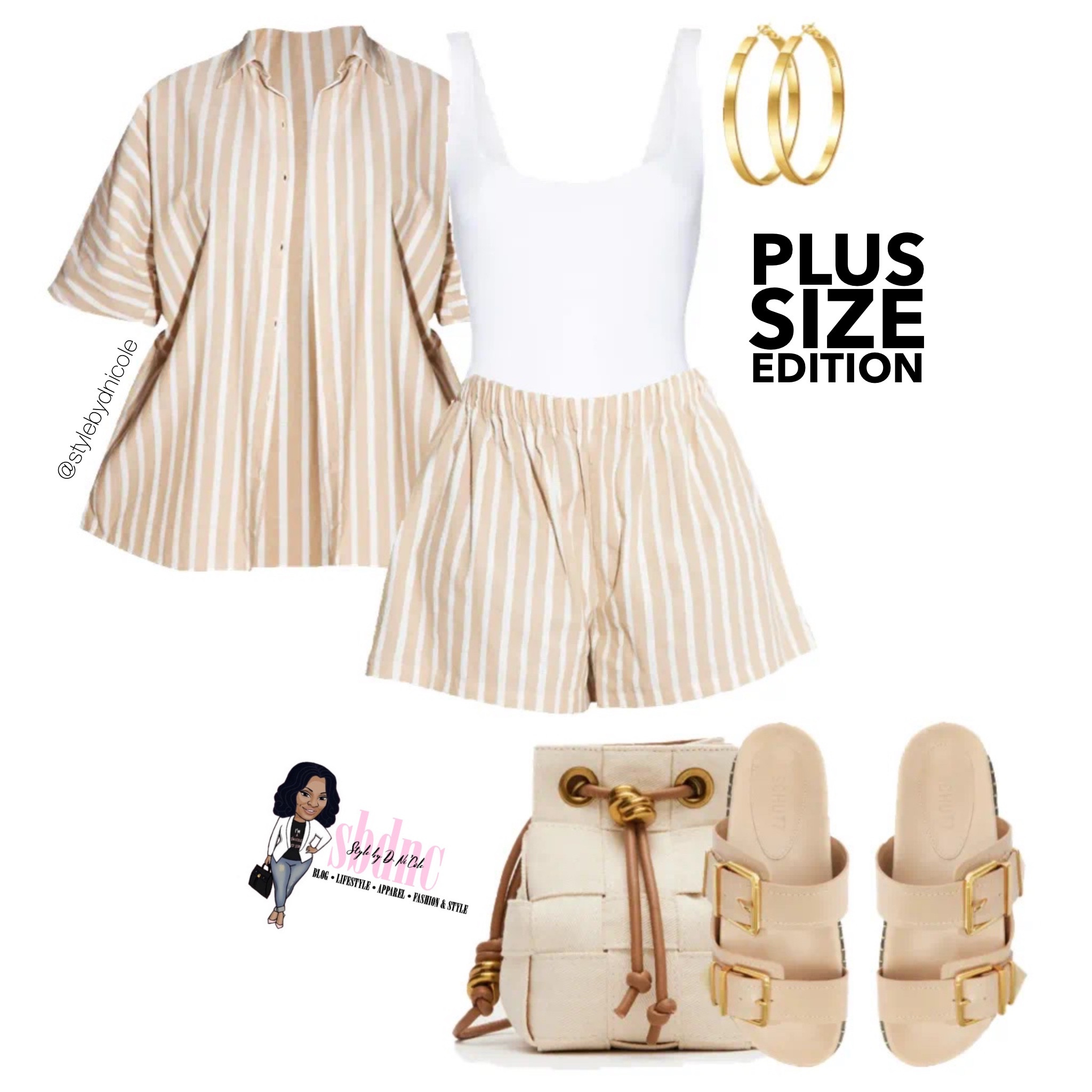 A cool and comfy look made for vacation or a day out cruising the city.
Available in sizes 12-24. 

#LTKPlusSize #LTKSummerSales #LTKFindsUnder100