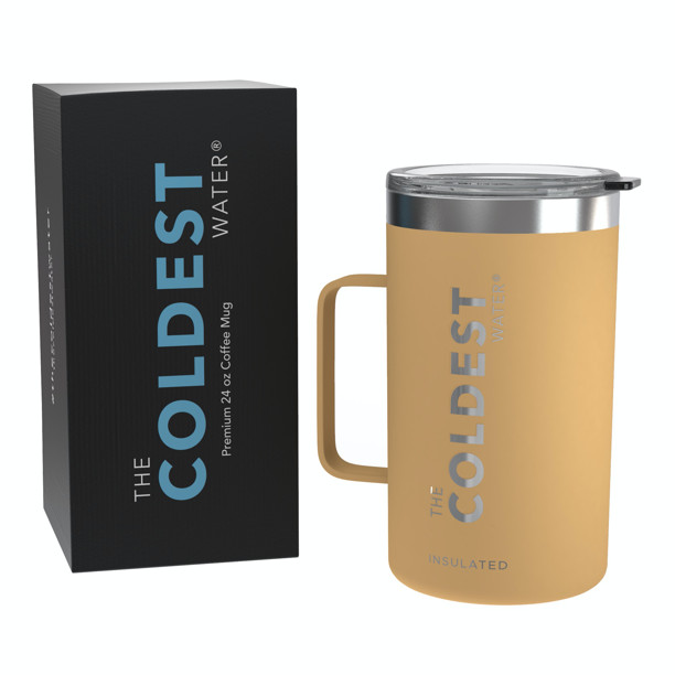 The Coldest Coffee Mug - Stainless Steel Super Insulated Travel Mug for Hot & Cold Drinks, Best f... | Walmart (US)