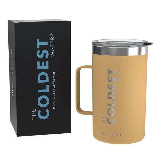 The Coldest Coffee Mug - Stainless Steel Super Insulated Travel Mug for Hot & Cold Drinks, Best f... | Walmart (US)