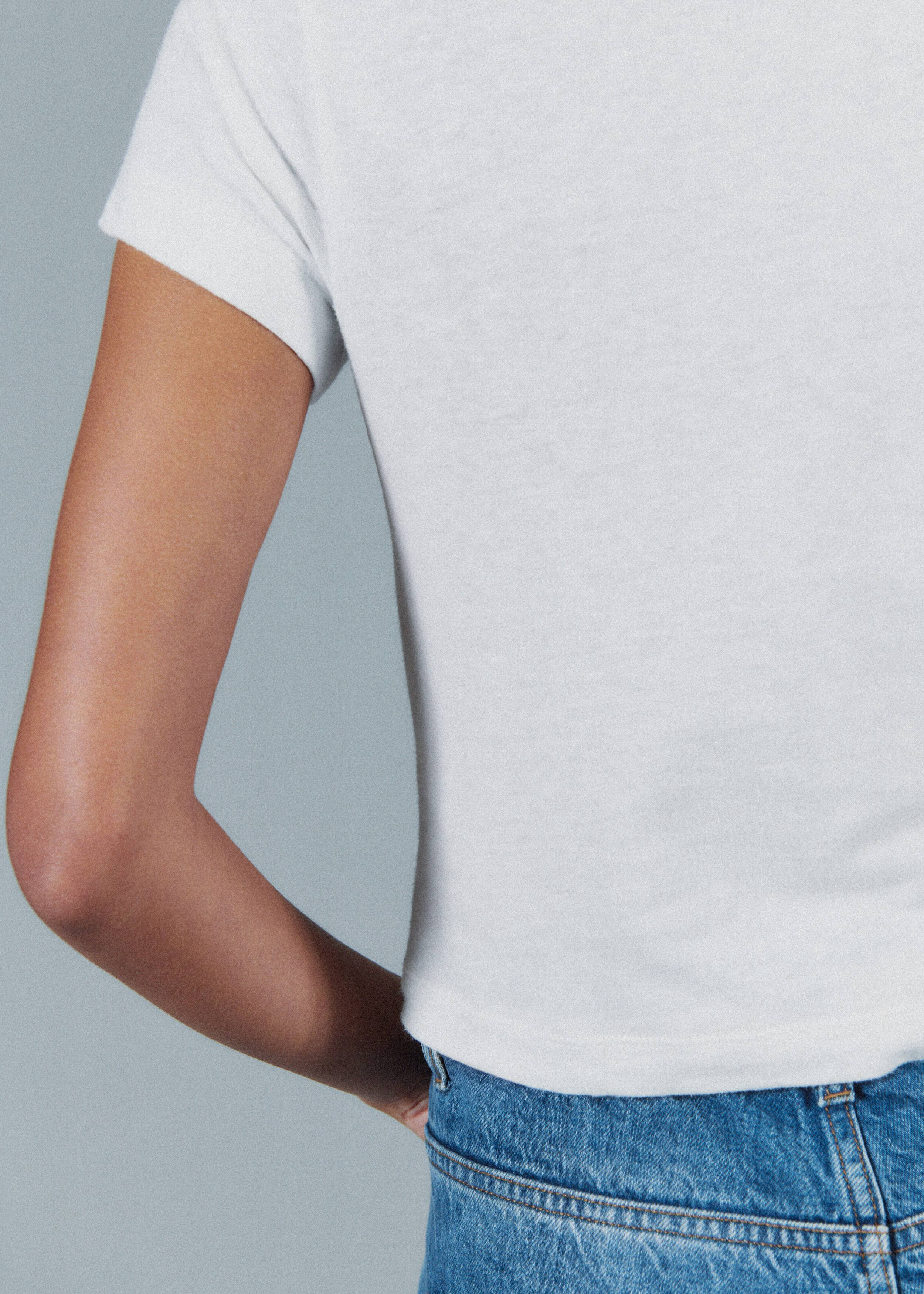 Soft Washed Baby Tee Cotton + Hemp Textured Jersey | ME+EM Global (Excluding US)