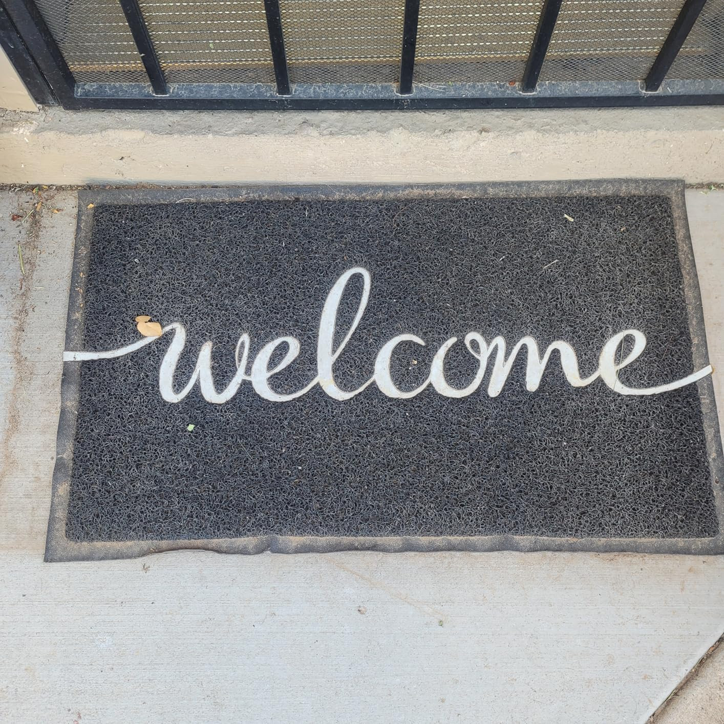 CozyBounty Black Door Mat Welcome Mats Outdoor Indoor Non-Slip Doormat for Entryway Low-Profile F... | Amazon (US)