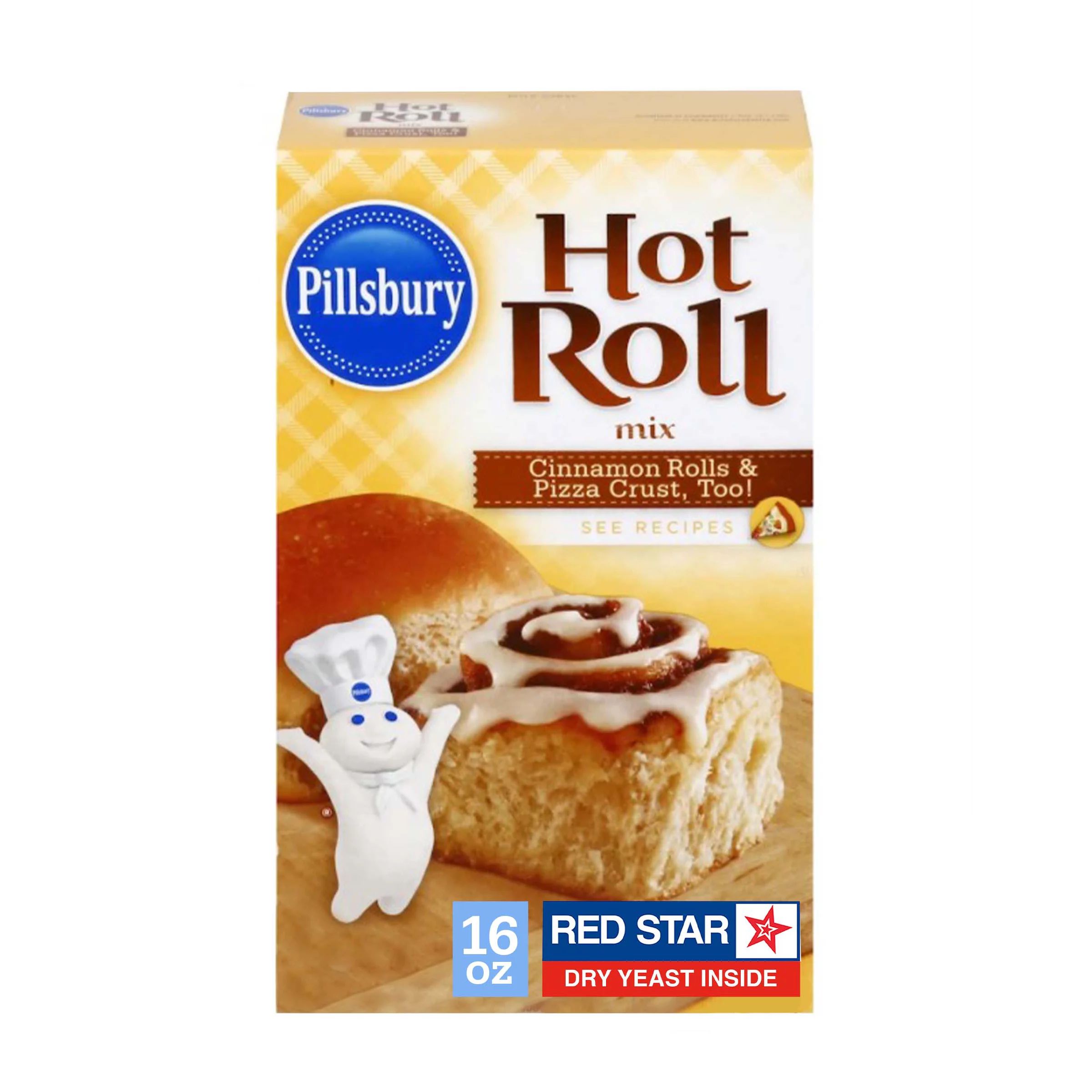 Pillsbury Hot Roll Mix, 16 Oz Box | Walmart (US)