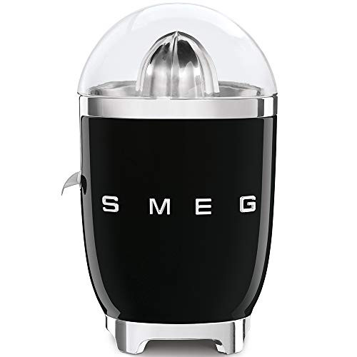 SMEG 50's Retro Style Citrus Juicer with Drip Free Spout, Automatic Activation, and Efficient Straining, Black | Amazon (US)
