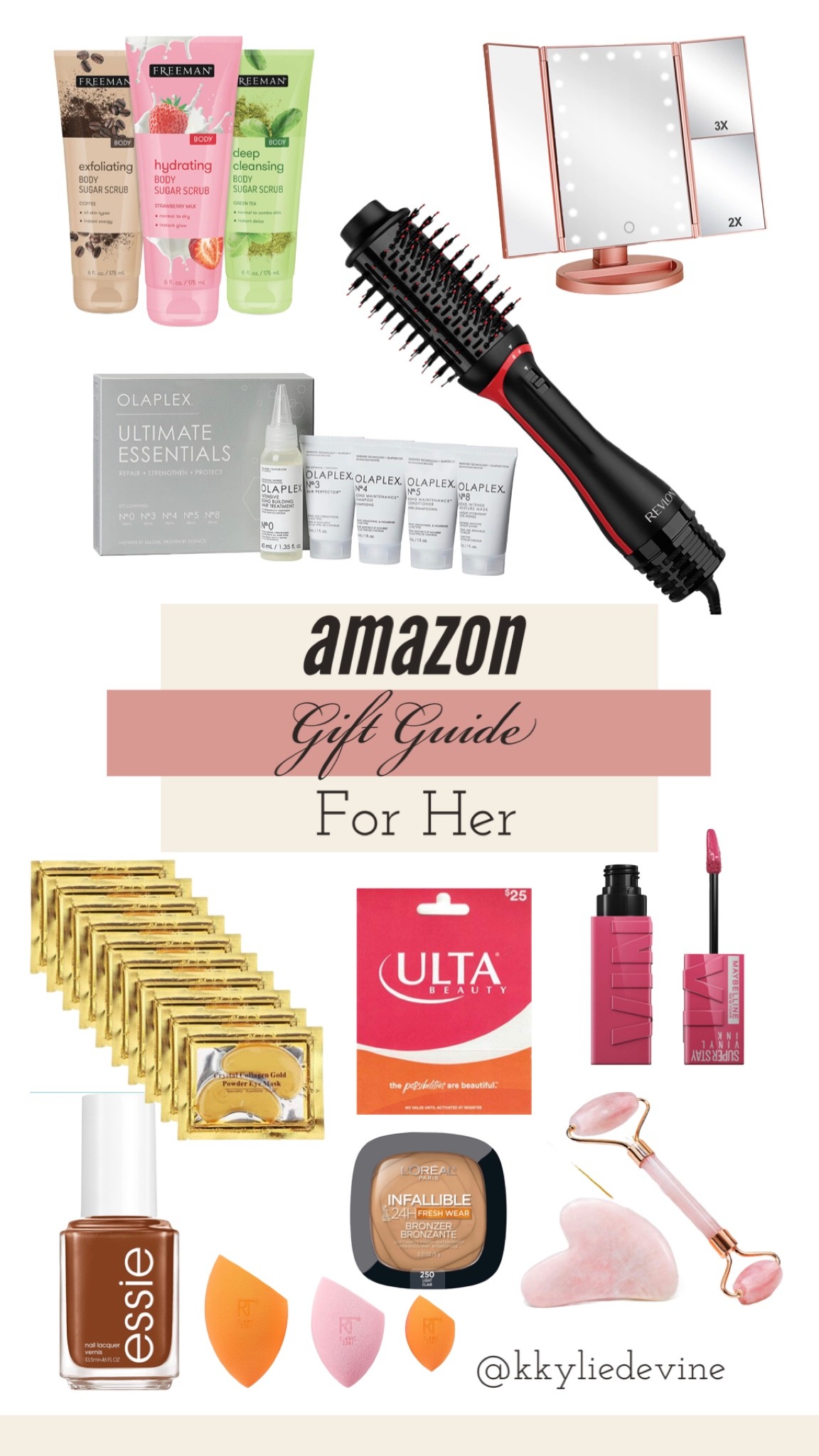 Gift guide for her✨ Gift guide, gift ideas, gift ideas for boyfriend, gifts for boyfriend, gifts for girlfriend, gift ideas for girlfriend, gifts for best friends, gift basket ideas, gift wrapping ideas, gift ideas for best friend, gift baskets, gifts for men, gift box ideas, gifts for men, gifts for women, gifts for him, gifts for dad, gifts for boyfriend birthday, gifts for girlfriend birthday, gifts for girlfriend Christmas, gifts for wife, gifts for teens, gifts for teenage girls, it ends with us, book inspo, gold jewelry, gold jewelry for women, gold rings, cloud slides, hair oil, purses, women’s purses, beauty gifts, beauty essentials, hair essentials, skincare essentials, Haircare 

#LTKSeasonal #LTKU #LTKHoliday